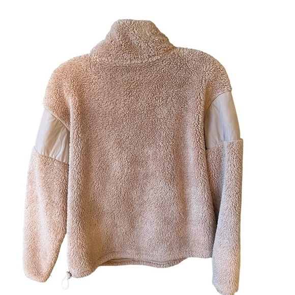 Victoria’s Secret Pink Oversized held zip mock neckline kangaroo pocket - Picture 2 of 5